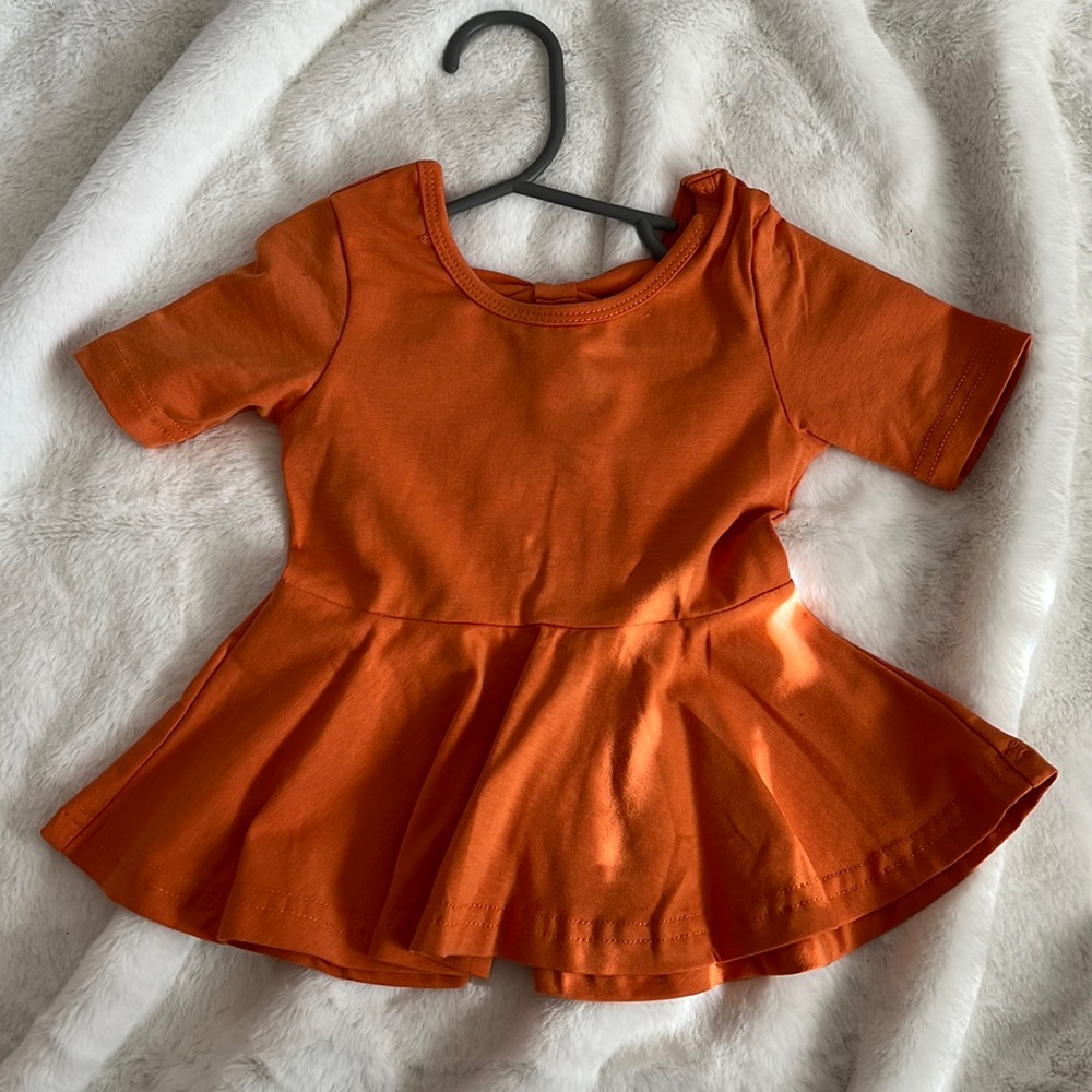 Orange Arrows of Grace Top